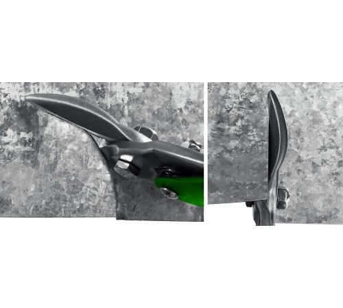 2328-L Ножницы по металлу KRAFTOOL Alligator 260мм левые Cr-Mo