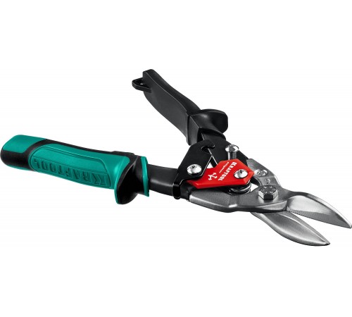 2328-S Ножницы по металлу KRAFTOOL Alligator 260мм прямые Cr-Mo