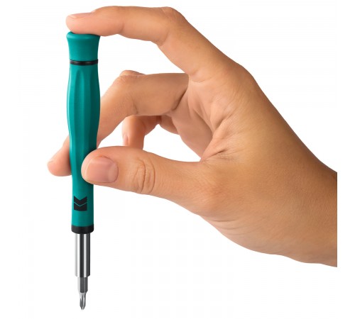 25677 Отвертка KRAFTOOL Precision-28 для точных работ со сменными битами 28 предметов