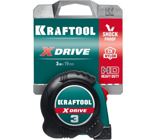 34122-03-19_z02 Рулетка KRAFTOOL X-Drive 3м х 19мм
