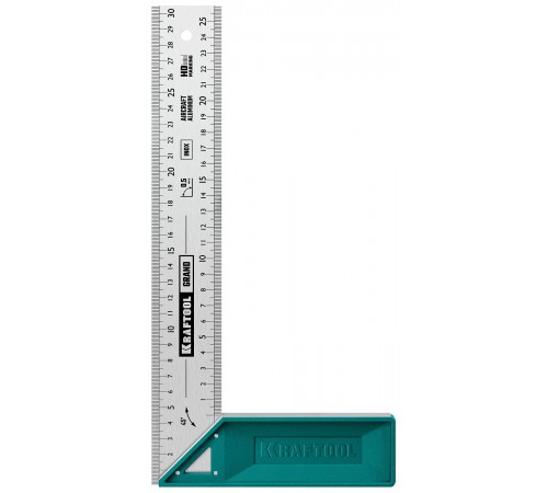 3439-30 Угольник Kraftool GRAND столярный высокоточный 300мм