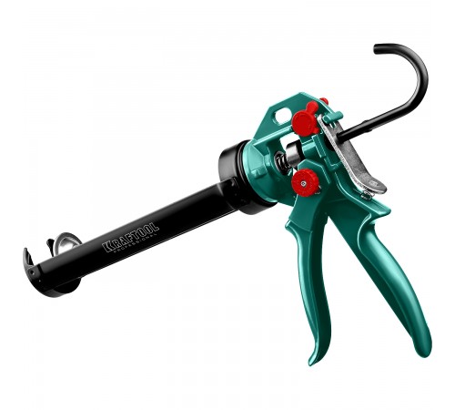 Пистолет для герметика KRAFTOOL EXPERT, 310 мл, скелетный, поворотный, 4в1 06675