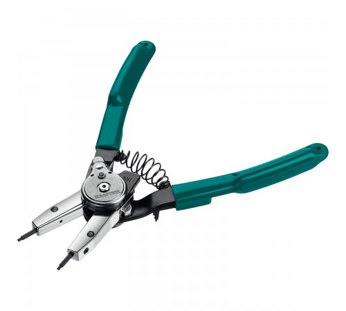 Внешний/внутренний съемник стопорных колец KRAFTOOL Universal 8-in-1 22813