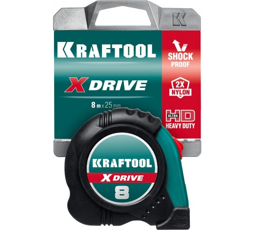 34122-08_z02 Рулетка KRAFTOOL X-Drive 8м х 25мм