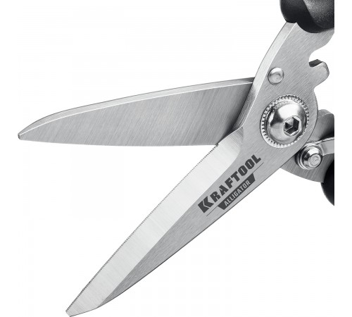 23201 Ножницы многофункциональные KRAFTOOL Alligator 200мм прямые технические