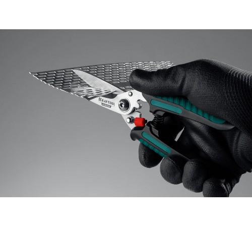 23201 Ножницы многофункциональные KRAFTOOL Alligator 200мм прямые технические