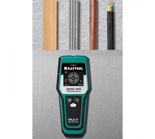 45298 Детектор KRAFTOOL универсальный GMS 120