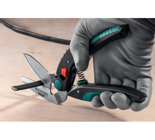23203 Ножницы многофункциональные KRAFTOOL Bulldog 250мм прямые технические