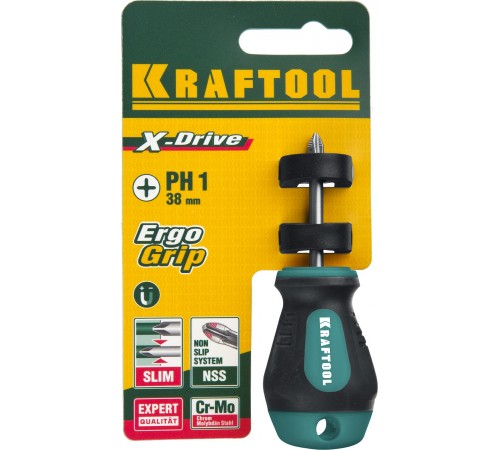 250072-1-038 Отвертка KRAFTOOL X-Drive PH1x38
