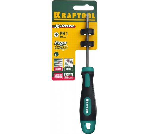 250072-1-080  Отвертка KRAFTOOL X-Drive PH1x80