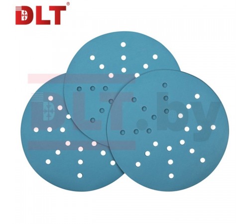 3615 Круг шлифовальный DLT GrandFlex BLUE-CERAMIC, P320, 225мм, 10шт. в упаковке