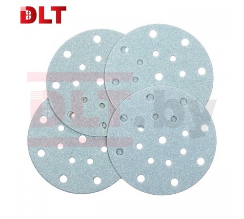 3028 Круг шлифовальный DLT GrandFlex BLUE-CERAMIC, P80, 150мм, 10шт. в упаковке