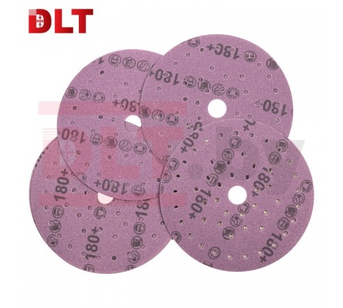 3025 Круг шлифовальный DLT GrandFlex FILM-CERAMIC, P180, 150мм, 10шт. в упаковке, (на плёнке, керами