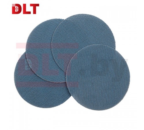 3033 Круг шлифовальный сетка DLT GrandFlex BLUE-NET CERAMIC, P120, 150мм, 10шт. в упаковке