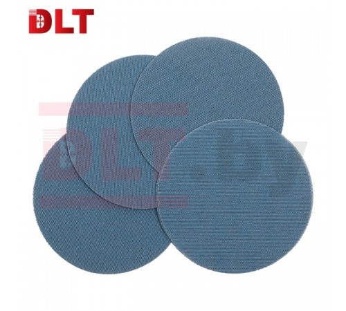 3034 Круг шлифовальный сетка DLT GrandFlex BLUE-NET CERAMIC, P180, 150мм, 10шт. в упаковке