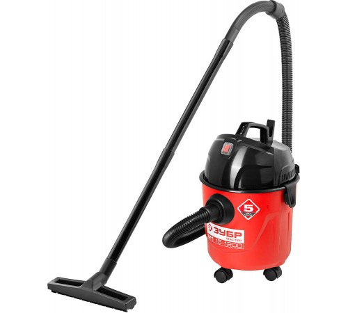 Пылесос хозяйственный ЗУБР ПУ-15-1200 М1