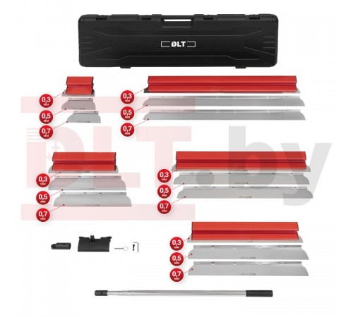 1655 Набор №2 шпателей для механизированного нанесения DLT Finish версия PRO