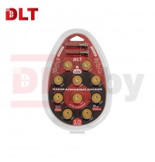 Набор алмазных дисков DLT с титановым покрытием для гравера 10шт. 20мм 1496