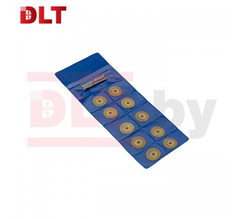 Набор алмазных дисков DLT с титановым покрытием для гравера 10шт. 18мм 1495