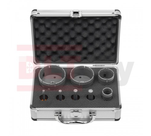 3611 Набор алмазных коронок для плитки DLT TOP №14