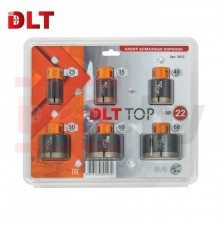 3612 Набор алмазных коронок для плитки DLT TOP №22