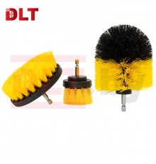 1731 Набор щеток для чистки на дрель шуруповерт DLT, 3шт