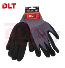 Перчатки строительные DLT с латексным покрытием, размер 11 (XXL) 3760