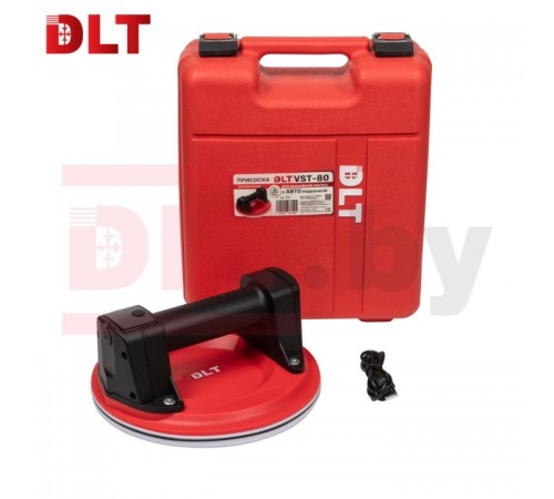 Присоска электрическая DLT VST-80 для рельефной плитки с АВТО подкачкой, арт. 3531