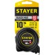 Рулетка STAYER BlackMax 10мx25мм Professional с двумя фиксаторами 3410-10_z02
