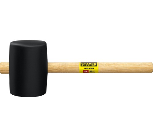 Киянка STAYER резиновая, черная 1100г 20505-100