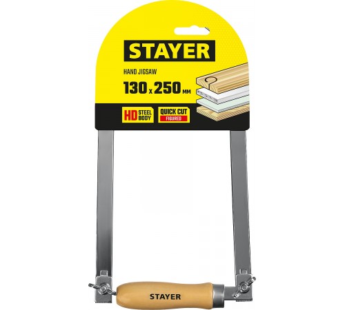 1530-25_z02 Лобзик ручной STAYER COBRA 130х250мм