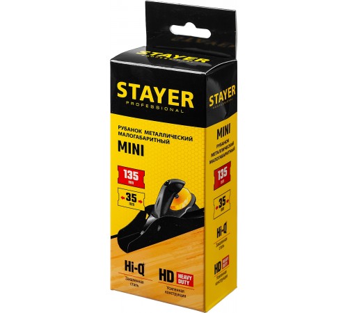 1860_z02 Рубанок металлический STAYER Mini 135x40мм