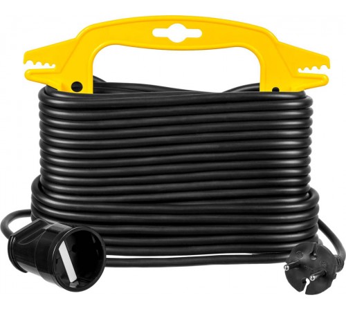 55014-15_z01 Удлинитель на рамке STAYER MF 207, 2200Вт, ПВС 2х0,75 мм2, 1 гнездо, 15м