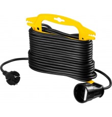 55014-15_z01 Удлинитель на рамке STAYER MF 207, 2200Вт, ПВС 2х0,75 мм2, 1 гнездо, 15м