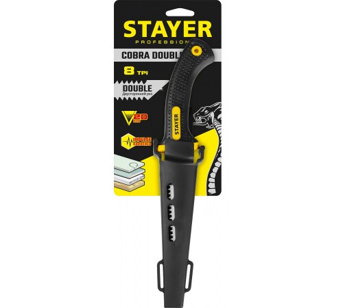 STAYER 150мм,Выкружная мини-ножовка для гипсокартона 150мм, 2-15170_z01