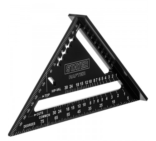 34306-17 Угольник STAYER  универсальный кровельный 5-в-1 170мм