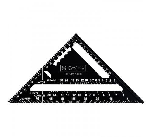 34306-17 Угольник STAYER  универсальный кровельный 5-в-1 170мм