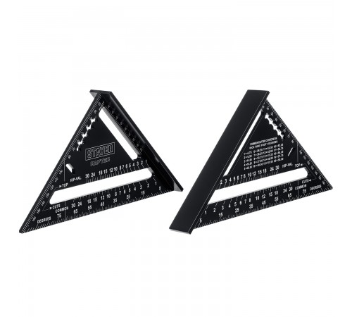34306-17 Угольник STAYER  универсальный кровельный 5-в-1 170мм