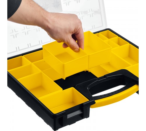 2-38032_z01 Органайзер STAYER POCKET-19 пластиковый