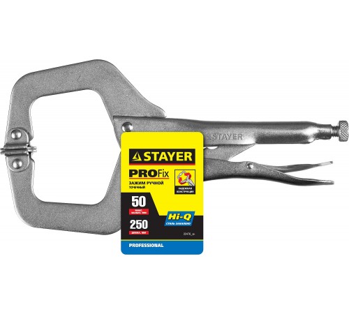 22476_z01 Зажим точечный ручной STAYER PROFI PRO-Fix 250х50 мм