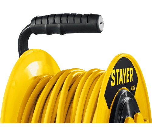 STAYER  М-325 ПВС 3х2.5 30м 4000Вт IP44, Силовой удлинитель на катушке (55064-30)