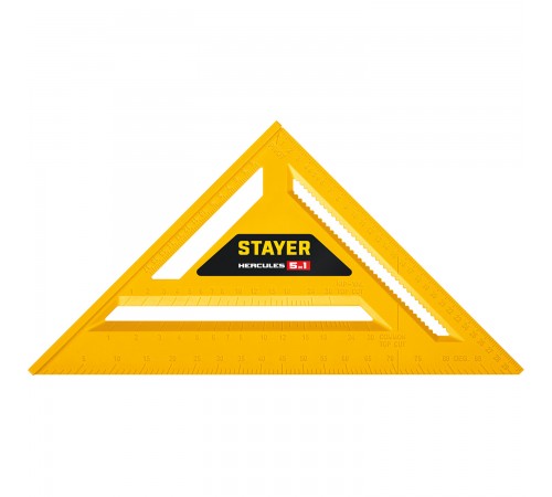 34522-30 Угольник STAYER 305мм, 5-в-1, универсальный, кровельный, пластиковый