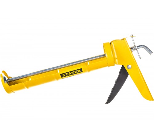 0661 Пистолет для герметика STAYER полукорпусной, зубчатый шток, 310мл