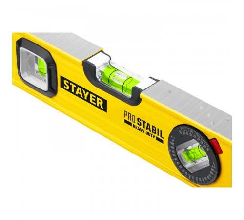 Уровень с поворотным глазком STAYER PROSTABIL, 400 мм, усиленный профиль 3471-040_z02