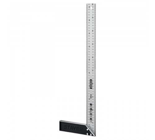 3431-50 Угольник STAYER STABIL 500мм столярный с нерж.полотном