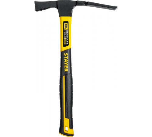 20161_z01 Молоток каменщика с фиброглассовой рукояткой STAYER Hercules 600г