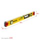 3480-060 Уровень STAYER ProStabil Magnet 600 мм магнитный с 2-мя фрезерованными поверхностями