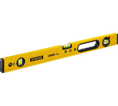 Уровень с поворотным глазком STAYER LEADER, 600 мм, усиленный профиль 3466-060_z01