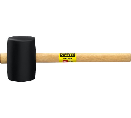 Киянка STAYER резиновая, черная 900г 20505-90