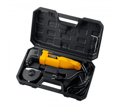 STEHER OIS, 400 Вт, реноватор, кейс, набор насадок (MFT-400 SK)